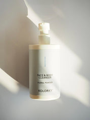 FACE & BODY CLEANSER, Floral Powder,  390 ml